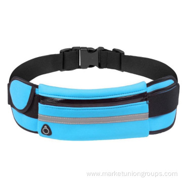 Waterproof bottle holder fanny pack sport colorful running belt sports running bag